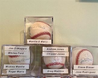 Autographed Baseballs