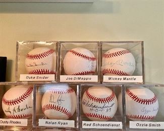 Autographed Baseballs