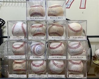 Autographed Baseballs