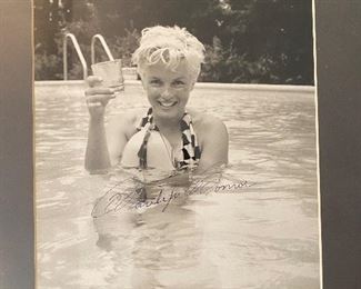 Marilyn Monroe Autographed Picture