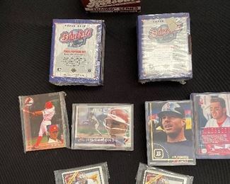 Baseball card collection