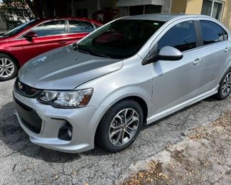 2017 Chevy Sonic LT, 19,700 miles Not in the Auction but, for SALE.  Asking $14,500
