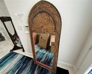 Vintage Handmade Wall Mirror