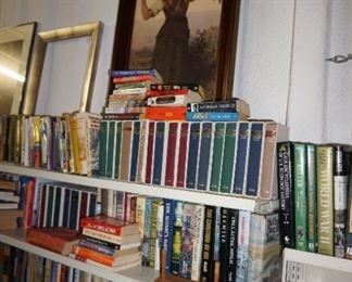 books, wall decor