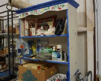 cameras, art supplies
