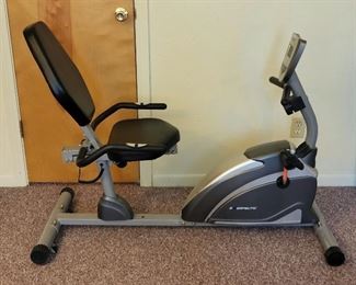 Exerpeutic 1000 High-Capacity Magnetic Recumbent Exercise Bike with Pulse 