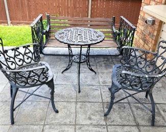 Wrought-Iron Patio Furniture 