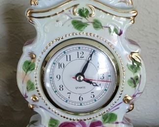 Porcelain Table Clock