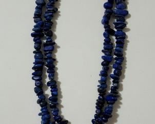 Sterling Silver & Lapis Necklace 