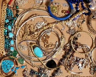 Lots of Fine & Costume Jewelry 