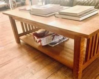 Coffee table made by Mr.Rogers 