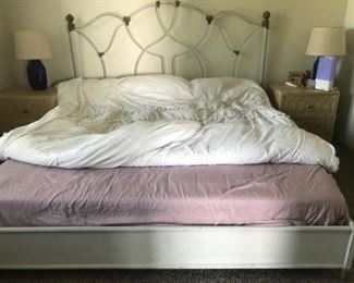Wayfair Antique metal style bed King