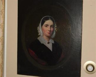  Portraits 19thC  PAIR ONLY - will not separate