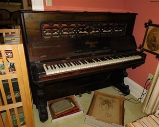 Steinway Upright Piano in WORKING CONDITION ! Great sound...see our FB video for the sound !