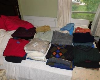 Vintage and other sweaters including....