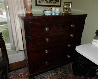 Empire Dresser with Glass Knobs