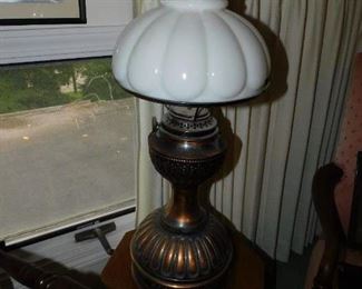 Oil Lamp in Copper 