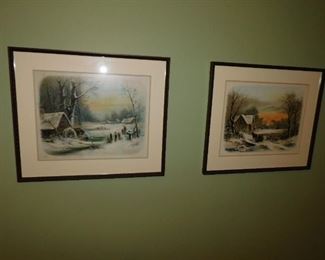 Winter Antique PRINTS 