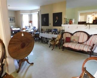 Overview of Living Room ... there are 4 FLOORS !