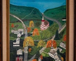 Artwork signed S. Morey