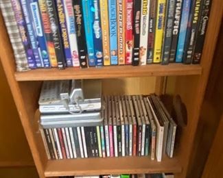 DVDs, CDs & VHS