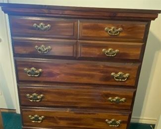 Tall Dresser (Matching King Bed, Nightstand & Dresser with Mirror)