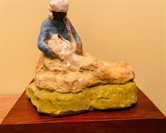 Lovely Hand Molded 
Chestee Harrington called 
“The Madonna of the Cottonfields”