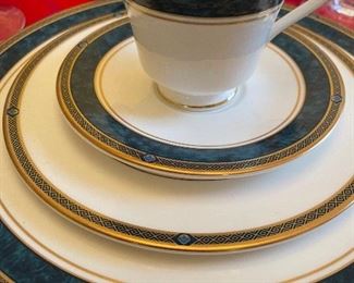 Stunning Set of Royal Doulton
“Biltmore” Fine Bone China 
     Service of (9)