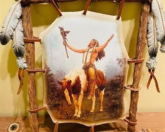 Numbered Limited Edition
   “The Calling”
By Chuck Ren, First issue in the Tribal Moments 