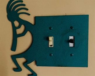 Kokopelli Double Switch Cover