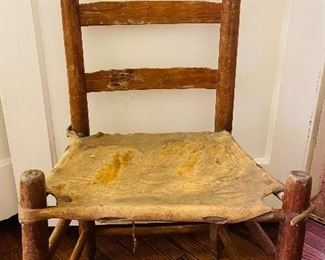 Rare! Mamou Cowhide Chair!