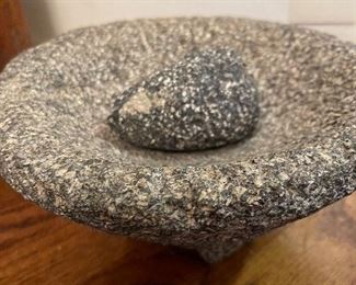 Native American Mano & Metate /Mortar & Pestle
