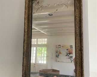 Pretty antique mirror