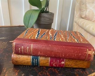 First Edition Charles Dickson leather book
