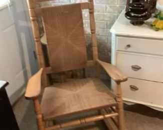 Rocking Chair- Vintage Cracker Barrel