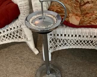 Vintage, heavy ash tray