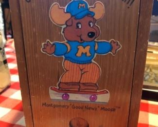 Vintage Montgomery “Good News” Moose