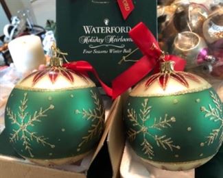 Waterford Christmas Ornaments