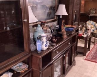 Furniture, art, decor, pottery, vases, collectibles, glassware and more!