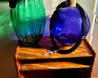 Colorful large vases