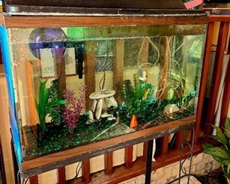 30 gallon aquarium w/all decor and accessories