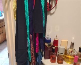 Scarves and perfume