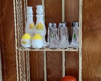 Vintage salt & pepper shakers