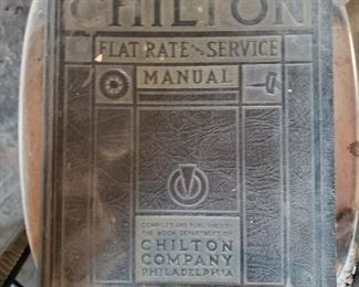 1950s Chilton Flat Rate Service Manual