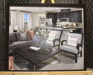 Large Framed Modern Wall Art