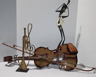 Marvelous Musical Metal Decor