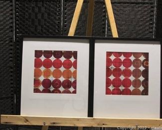 Uttermost Framed Circles Wall Decor