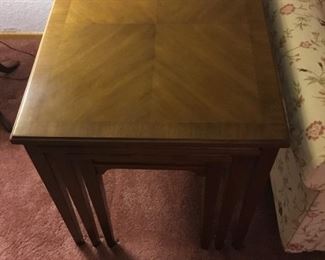 Drexel Heritage Nesting Tables stacked