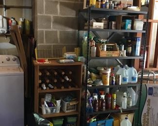 Wine Rack, Chemicals, Misc.