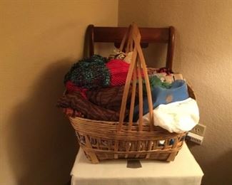 Basket of Shawls